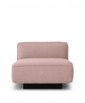 Mooduldiivan UTOPIA 1-kohaline keskosa, &otilde;rn roosa