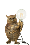 Laualamp OWL, antiikpruun
