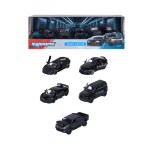 DICKIE TOYS Black Edition 5-osaline kinkekomplekt skaala 1:64