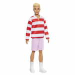 BARBIE Ken Fashionistas nukk &ndash; Triibulises s&auml;rgis 29 cm