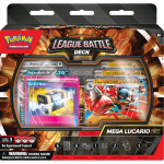 POKEMON TCG kogumiskaartide komplekt League Battle Deck Mega Lucario