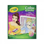 CRAYOLA V&auml;rvi- ja kleebisteraamat Printsessid