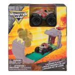 MONSTER JAM m&auml;ngukomplekt Truck (Grave Digger & ThundeRoarus) skaala 1:72
