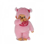 MONCHHICHI pehme m&auml;nguasi T&uuml;druk, roosa, 45 cm