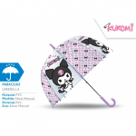 HELLO KITTY Kuromi l&auml;bipaistev vihmavari 46 cm