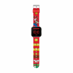 SUPER MARIO Digitaalne k&auml;ekell, punane