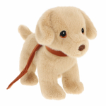 KEEL TOYS Keeleco pehme kutsikas Puppy Love rihmaga labrador 23 cm