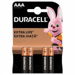DURACELL patareid AAA, 4tk
