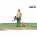 BRUDER Inimfiguur, metsat&ouml;&ouml;line koos vahenditega