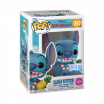 FUNKO POP! Vinyl figuur: Disney: Lilo & Stitch - Luau Stitch (Flocked)
