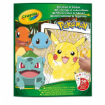 CRAYOLA POKEMON V&auml;rvimis- ja kleepimisraamat