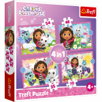 TREFL GABBY&acute;S DOLLHOUSE Pusle komplekt, 4 tk