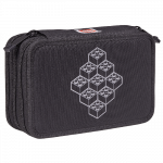 LEGO 3 lukuga t&auml;idetud pinal Bricks