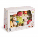 NICI voodikarusell J&auml;nes ja &ouml;&ouml;kull 5 eemaldatavat figuuriga