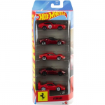 HOT WHEELS Ferrari 5-pakk mudelautosid