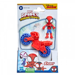 SPIDER-MAN m&auml;ngukomplekt jalgratas ja figuur 6 cm