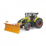 BRUDER Claas Axion lumesaha ja lumekettidega skaala 1:16