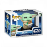 FUNKO POP! Vinyl figuur: Star Wars: Mandalorian & Grogu - Grogu with Sandwich
