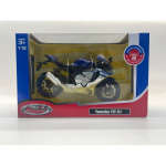 MSZ metallist mudelmootorratas Yamaha YZF-R1, skaala 1:12