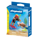 PLAYMOBIL Sukelduja koos merikilpkonnaga 72151