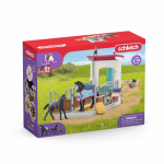 SCHLEICH HORSE CLUB Hobuselatter m&auml;ra ja varsaga