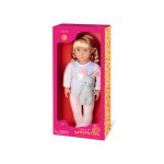 OUR GENERATION Nukk Jovie &ouml;&ouml;s&auml;rgi ja j&auml;nkuga 46 cm