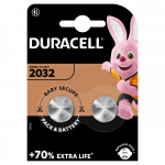DURACELL patarei CR 2032 3V liitium 2 tk