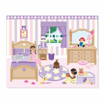 MELISSA & DOUG korduvkasutatavad kleebised Kodu