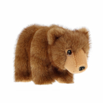 KEEL TOYS Keeleco pehme m&auml;nguasi pruunkaru 20 cm