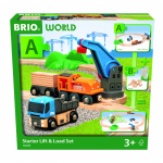 BRIO WORLD Raudteekomplekt t&otilde;stukiga