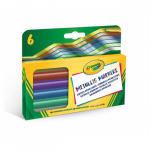 CRAYOLA Metallikv&auml;rvi markerid, 6 tk