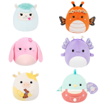 SQUISHMALLOWS pehme m&auml;nguasi Lihav&otilde;tted eri, 19 cm