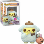 FUNKO POP! Vinyl figuur: Sanrio: Hello Kitty - Pompompurin with Pumpkin Bucket (Flocked)