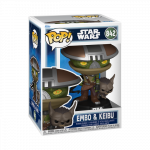 FUNKO POP! Vinyl figuur: Star Wars: Mandalorian & Grogu - Buddy Embo & Keibu