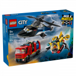 LEGO City Helikopteri, tulet&otilde;rjeauto ja allveelaeva remiks 60462