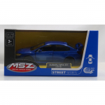 MSZ metallist mudelauto Subaru WRX STI, skaala 1:40