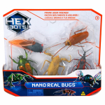HEX BOTS interaktiivne m&auml;nguasi Nano Real Bugs 5 pakk