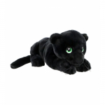 KEEL TOYS Keeleco pehme m&auml;nguasi must džunglikass 25 cm