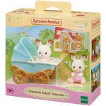 SYLVANIAN FAMILIES &Scaron;okolaadij&auml;nese kaksikud ja vanker