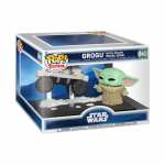 FUNKO POP! Vinyl figuur: Mandalorian & Grogu - Grogu with Polar Mouse Droid (Moment)
