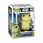 FUNKO POP! Vinyl figuur: Star Wars: Mandalorian & Grogu - Rotta the Hutt (Glow)