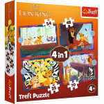 TREFL DISNEY Puslede komplekt 4 in 1 L&otilde;vikuningas