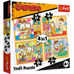 TREFL GARFIELD Puslede komplekt 4 in 1