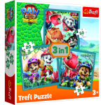 TREFL PAW PATROL 3 in 1 Pusle komplekt, K&auml;paPatrull