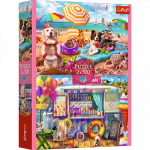 TREFL Pusle komplekt Suveaeg, 2x500 osa