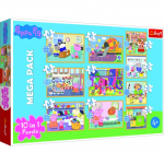 TREFL PEPPA PIG Pusle komplekt, 10 tk, P&otilde;rsas Peppa