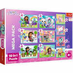 TREFL GABBY&acute;S DOLLHOUSE Pusle komplekt 10 in 1