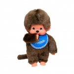MONCHHICHI pehme m&auml;nguasi POISS, sinine, 20 cm