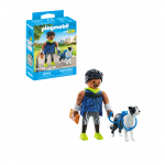 PLAYMOBIL figuur koos borderkolliga