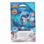 Crystal Art teemantpildi komplekt Delfiin